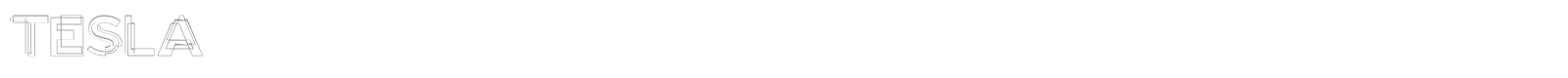 Tesla font preview